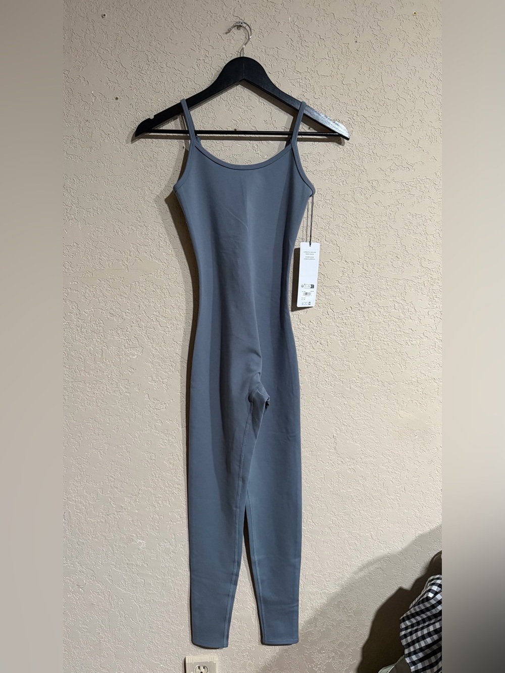 Alo Yoga | NWT! Airbrush One And Done Onsie In Steel Grey - Picture 3 of 5